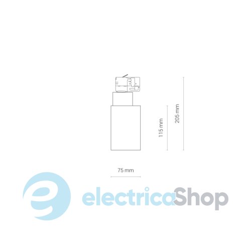Трековый светильник Nowodvorski 8752 CTLS NEA LED 30W 4000K White
