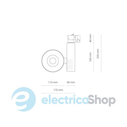 Трековый светильник Nowodvorski 8752 CTLS NEA LED 30W 4000K White