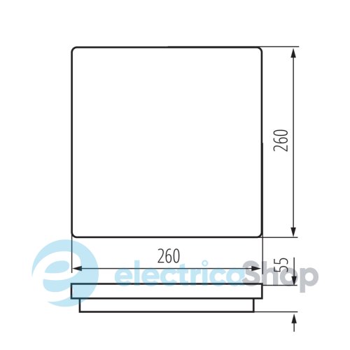 Стельовий світильник Kanlux BENO LED 24W NW-L-W (33342)
