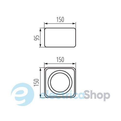 Точечный cветильник Kanlux TUBEO ES 50-B (33271)