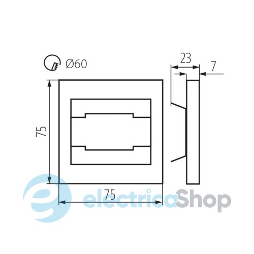 Светильник Kanlux TERRA MINI LED B-WW 3000K (27377)