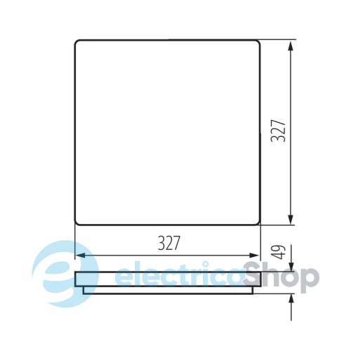 Стельовий світильник Kanlux VARSO LED 24W-NW-L (26447)