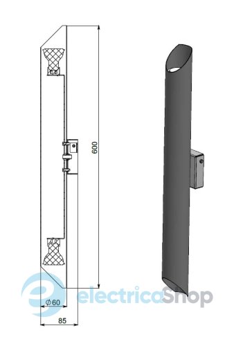 Світильник PikArt Lean Tube 23673-3