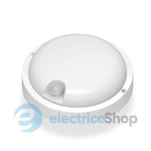 LED светильник з датчиком ІК IP54 круглый VIDEX 12W 5000K сенсорный белый