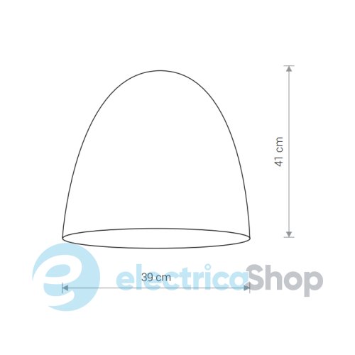 Плафон Nowodvorski CAMELEON EGG M BL/G 8607