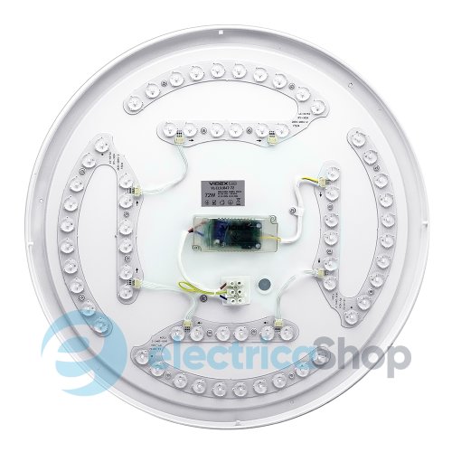 LED светильник функциональный круглый VIDEX RING 72W 2800-6200K