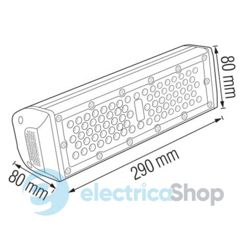 Промышленный светильник Horoz ZEUGMA-50 063-005-0050-010 LED подвесной