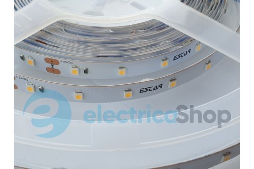 Стрічка світлодіодна ESTAR SMD 3528 60 LED/M 24V ELIT нейтральна біла негерметична (35/60NW-NWP-24V)