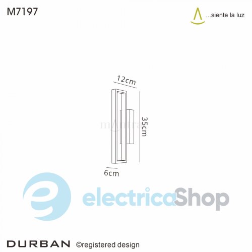 Настенный светильник Mantra DURBAN 7197