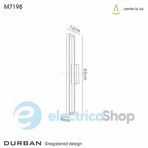 Настенный светильник Mantra DURBAN 7198