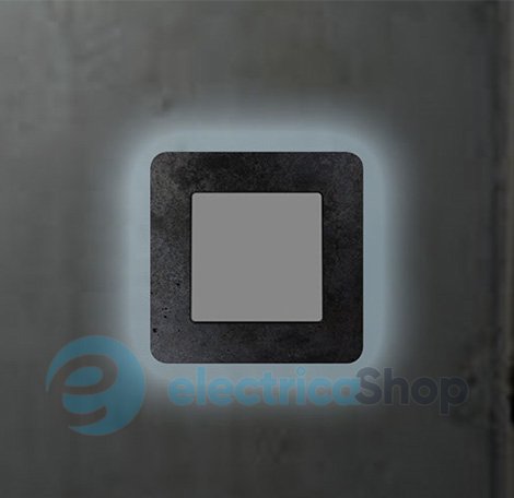 Рамка під LED-модуль 1Х бетон Q.7