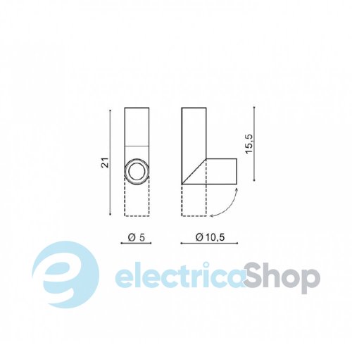 Точковий світильник AZzardo Santos AZ4181