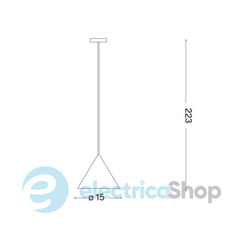 Підвісний світильник Ideal Lux CHILI-3 SP1 259727