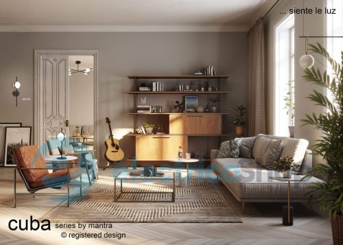 Бра Mantra CUBA WALL LAMP 8W LED 7163
