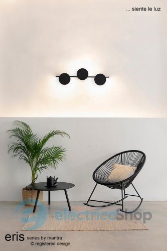 Настенный светильник Mantra ERIS 3 LIGHT WALL LAMP 24W LED 7301