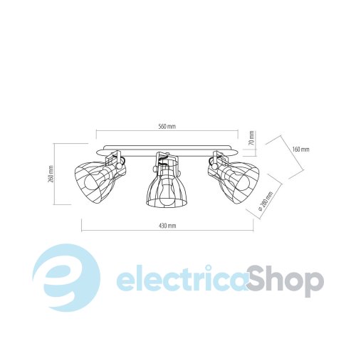 Светильник-спот TK-Lighting ALANO 2118