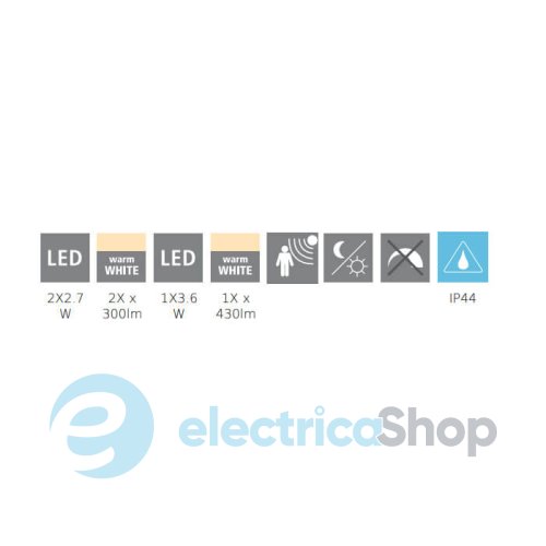 Вуличний світильник Eglo CHEIRA 97297 LED