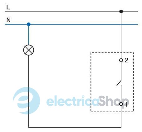 Вимикач 1-кл. PLANK Nordic/Classic PLK0111131 Слонова кістка