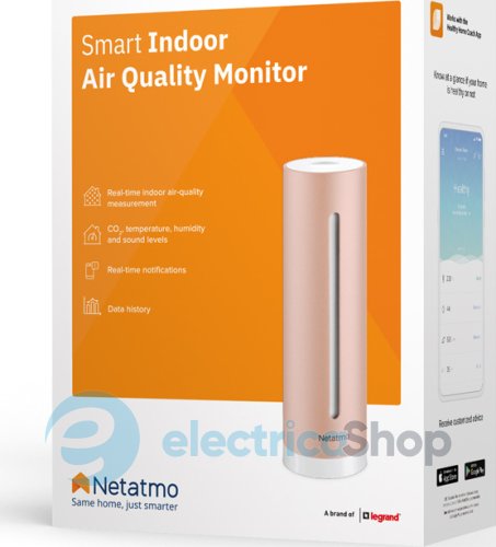 Монітор якості повітря в приміщенні Netatmo NHC-EC
