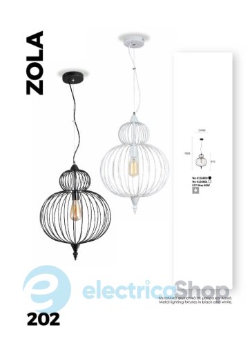 Люстра Viokef ZOLA 4156801