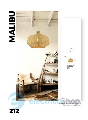 Люстра Viokef MALIBU 4218001