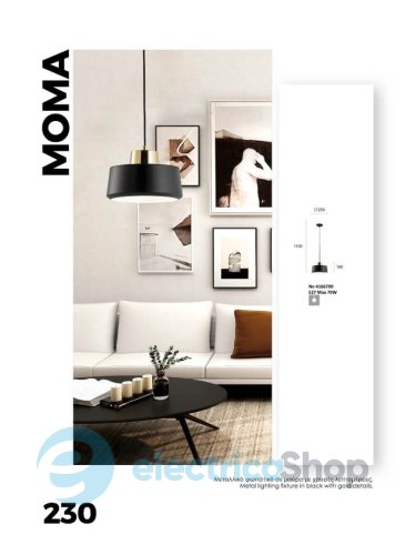 Люстра Viokef MOMA 4166700