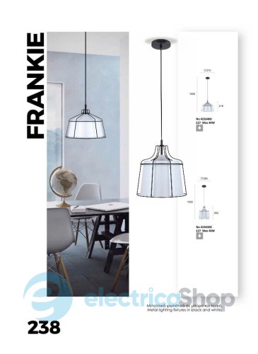 Люстра Viokef FRANKIE 4236400