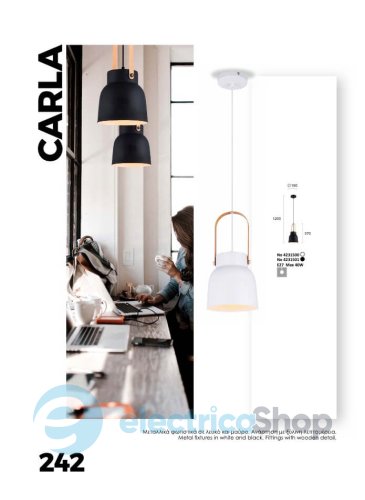 Люстра Viokef 4231501 CARLA