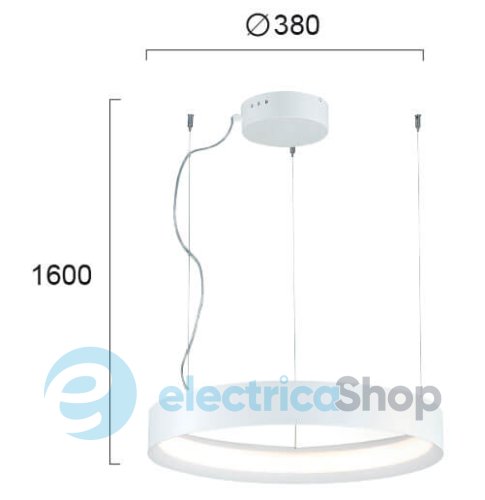 Люстра Viokef VERDI 4193900