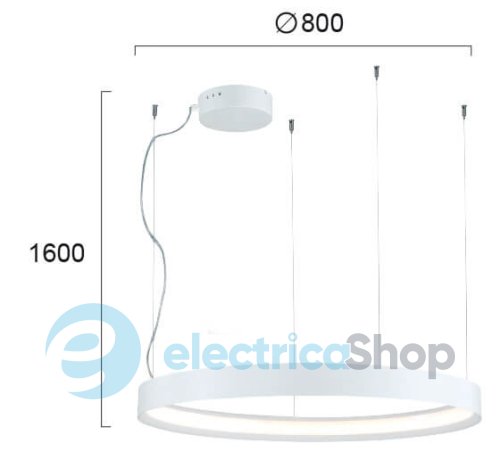 Люстра Viokef VERDI 4194000