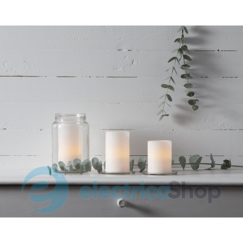 Набір новорічних прикрас EGLO "Свічка Шарп" STAR TRADING 066-35 Candle Sharp
