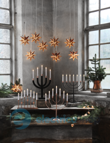 Свічник новорічний EGLO "Тіт" STAR TRADING Candlestick 102-00