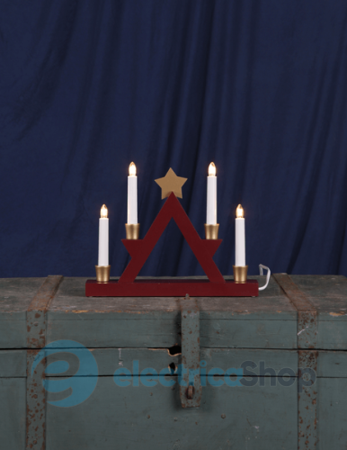 Свічник новорічний EGLO "Джуллі" STAR TRADING Candlestick Julle 271-33
