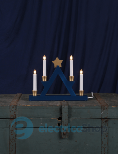 Свічник новорічний EGLO "Джуллі" STAR TRADING Candlestick Julle 271-34
