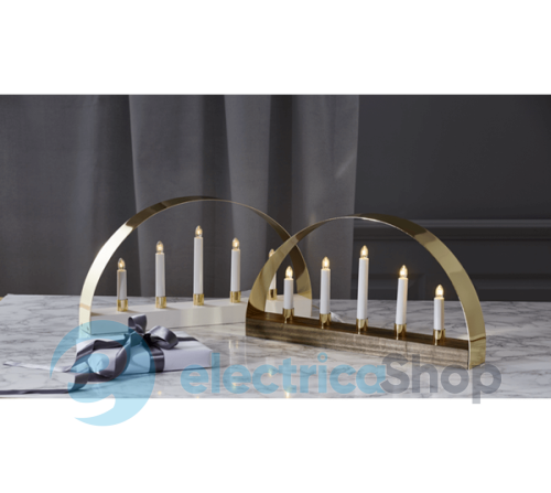 Свічник новорічний EGLO "Нобл" STAR TRADING Candlestick Noble 644-41