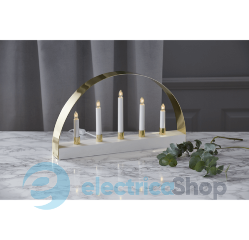 Свічник новорічний EGLO "Нобл" STAR TRADING Candlestick Noble 644-41