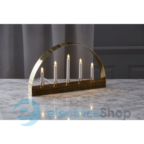 Свічник новорічний EGLO "Нобл" STAR TRADING Candlestick Noble 644-42