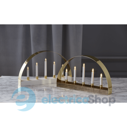 Свічник новорічний EGLO "Нобл" STAR TRADING Candlestick Noble 644-42