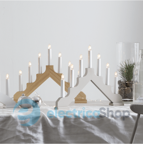 Свічник новорічний EGLO "Ада" STAR TRADING Candlestick Ada 286-10-1