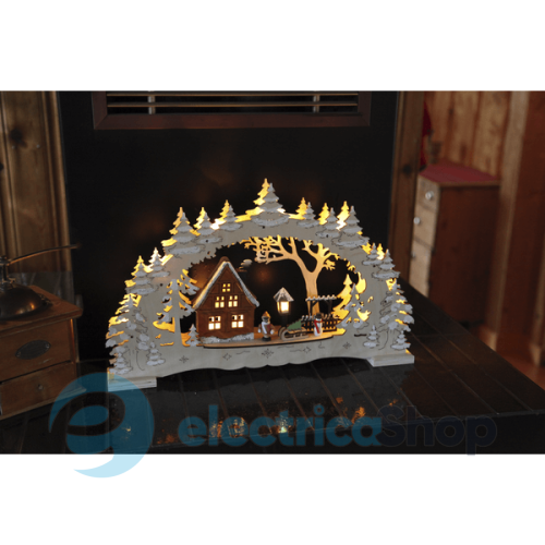 Свічник новорічний EGLO "Ульм" STAR TRADING Candlestick Ulm 270-26