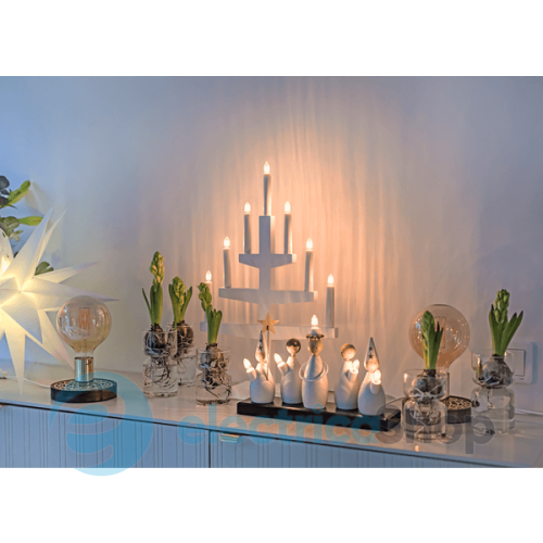 Свічник новорічний EGLO "Волхви" STAR TRADING Candlestick Luciakor 652-88