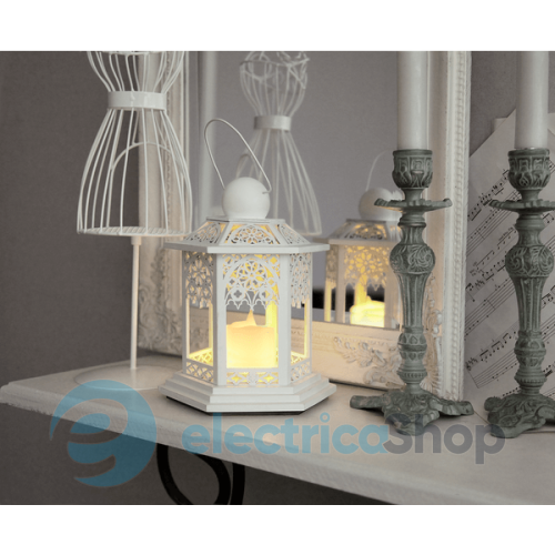 Прикраса новорічна EGLO "Ліхтар мереживо" STAR TRADING 270-14 Lantern Lace