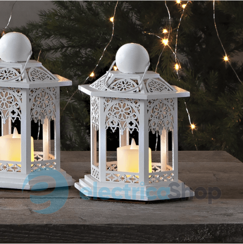 Прикраса новорічна EGLO "Ліхтар мереживо" STAR TRADING 270-14 Lantern Lace