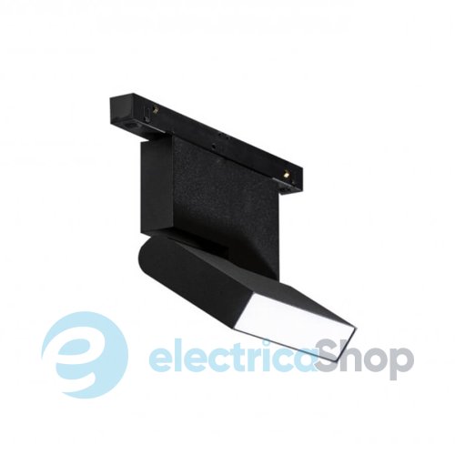 Магнітний трековий світильник AZzardo ALDO TRACK MAGNETIC 12W MILKY120 3000K BK AZ4625