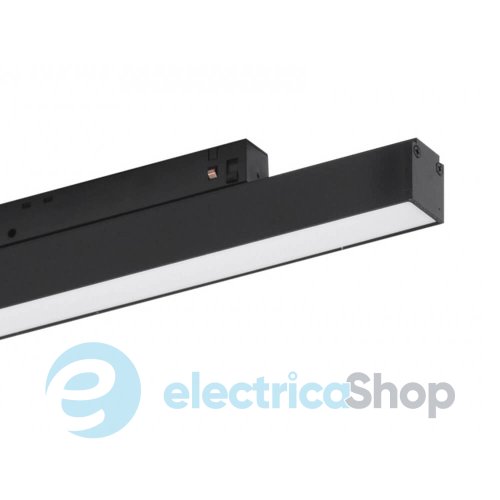 Магнітний трековий світильник AZzardo SAGA TRACK MAGNETIC 12W MILKY120 4000K BK AZ4605