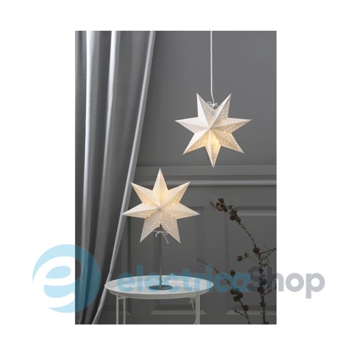 Украшение новогоднее EGLO "Звезда на подставке Бобо" STAR TRADING 233-50