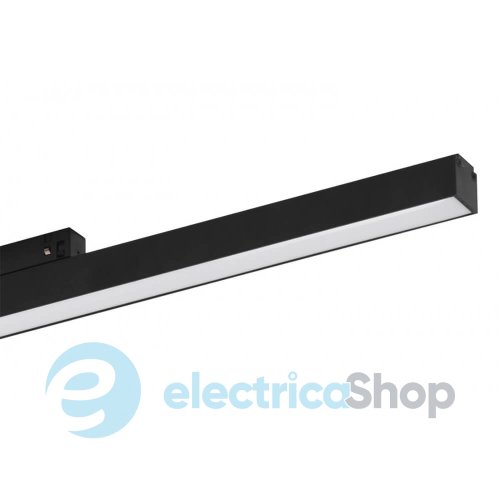 Магнітний трековий світильник AZzardo SAGA TRACK MAGNETIC 24W MILKY120 4000K BK AZ4609