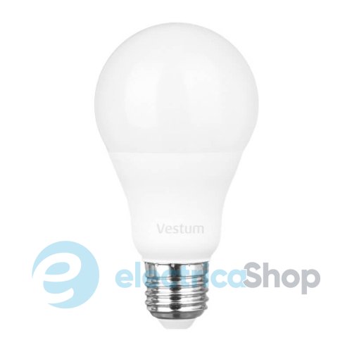 Лампа LED Vestum A65 15W 3000K 220V E27 1-VS-1102