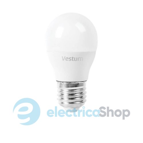 Лампа LED Vestum G45 4W 3000K 220V E27 1-VS-1206