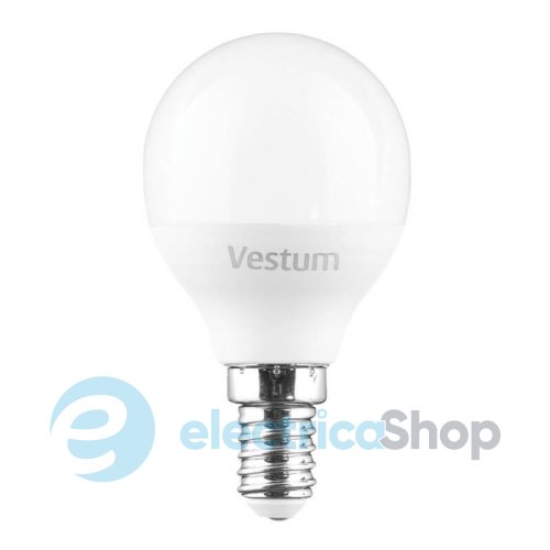 Лампа LED Vestum G45 4W 4100K 220V E14 1-VS-1207